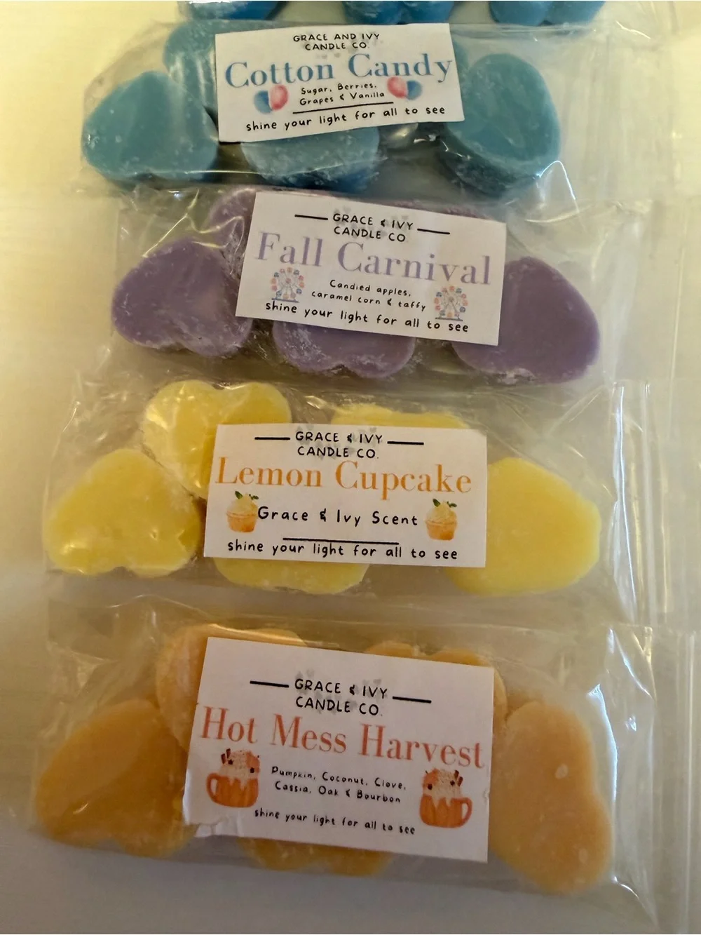 Grace & Ivy Scented Wax Melts